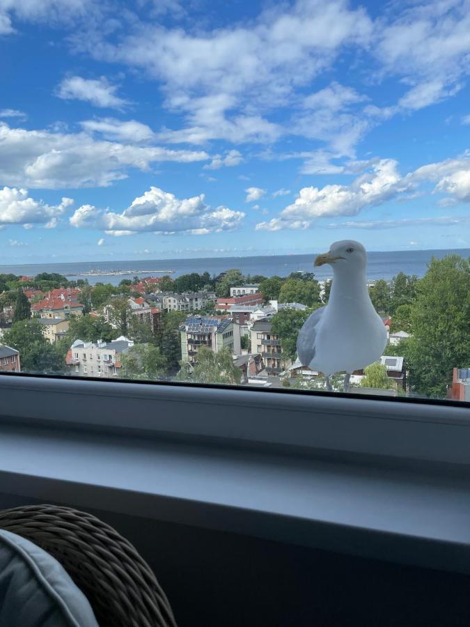 Ferienwohnung Marina Z Widokiem Na Morze Zoppot Exterior foto
