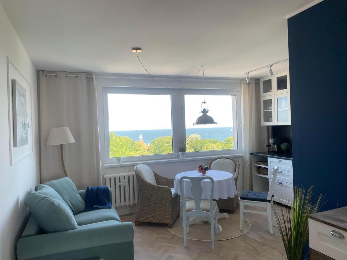Ferienwohnung Marina Z Widokiem Na Morze Zoppot Exterior foto