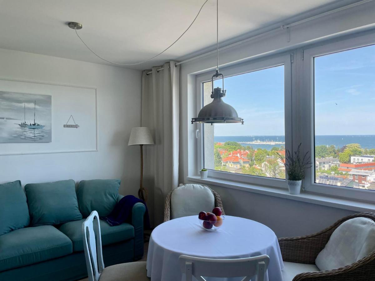 Ferienwohnung Marina Z Widokiem Na Morze Zoppot Exterior foto